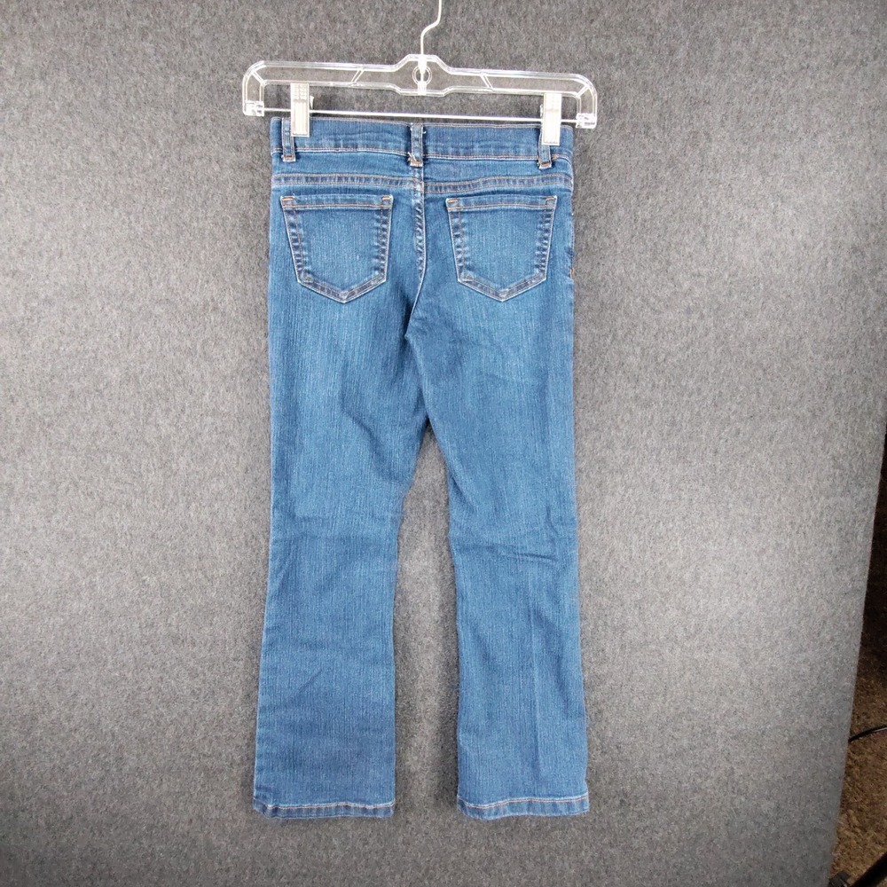 Childrens Place Jeans Youth Girls 8 Blue Bootcut Stretch Adjust📸SEE📏📸